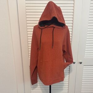 Ascend Men's Brick Hooded Sweater